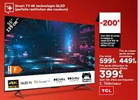 Promotions Téléviseur tcl 55c655 - TCL - Valide de 27/08/2024 à 30/09/2024 chez But