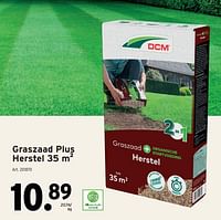 Graszaad plus herstel-DCM