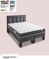 Promotions Boxspring nuage - Epeda - Valide de 28/08/2024 à 02/12/2024 chez But