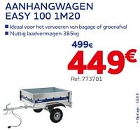 Aanhangwagen easy 100 1m20-Norauto