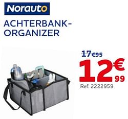 Achterbankorganizer