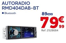 Caliber autoradio rmd404dab-bt