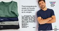 Thermoregulerende t-shirts evolutyl-Huismerk - Damart