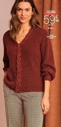 Cardigan in fantasietricot-Huismerk - Damart