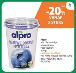 Alpro blauwe bosbes