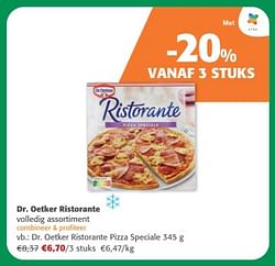 Dr. oetker ristorante pizza speciale