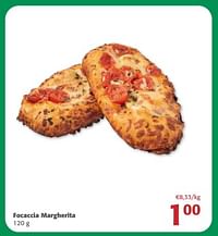 Focaccia margherita-Huismerk - CoMarkt