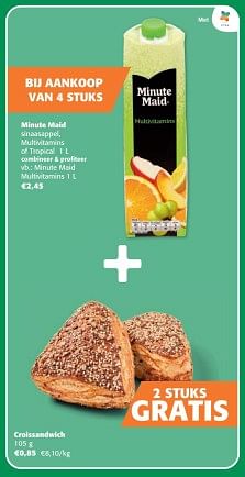 Minute maid multivitamins