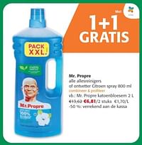 Mr. propre katoenbloesem-Mr. Proper