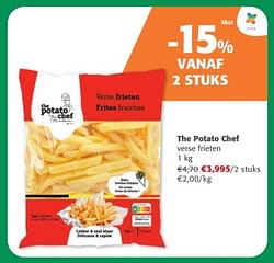 The potato chef verse frieten