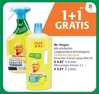 Mr. propre alle producten-Mr. Proper