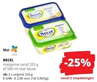 Becel margarine original-Becel