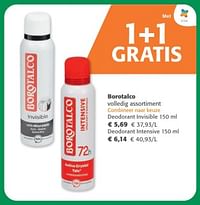 Borotalco volledig assortiment-Borotalco