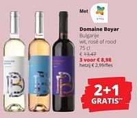 Domaine boyar wit, rose of rood-Witte wijnen