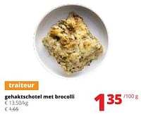 Gehaktschotel met brocolli-Huismerk - CoMarkt