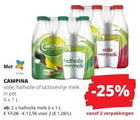 Halfvolle melk-Campina