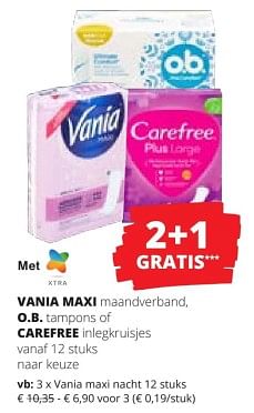 Maandverband vania maxi nacht