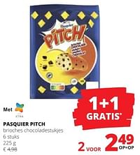 Pasquier pitch brioches chocoladestukjes-Brioche pasquier