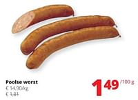 Poolse worst-Huismerk - CoMarkt