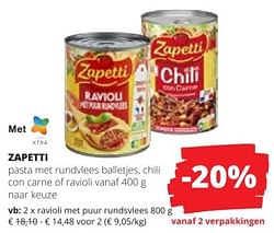 Ravioli met puur rundsviees