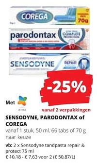 Sensodyne tandpasta repair + protect-Sensodyne