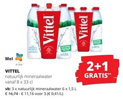 Vittel natuurlijk mineraalwater