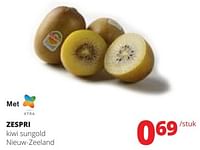 Zespri kiwi sungold-Zespri