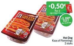 Hot dog kaas of flemmings