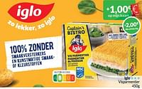 Promoties Iglo visparmentier - Iglo - Geldig van 01/09/2024 tot 30/09/2024 bij Intermarche