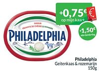 Promoties Philadelphia geitenkaas + rozemarijn - Philadelphia - Geldig van 01/09/2024 tot 30/09/2024 bij Intermarche