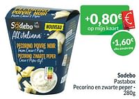 Sodebo pastabox pecorino en zwarte peper-Sodebo