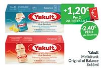 Yakult melkdrank original of balance-Yakult