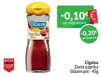 Cigalou zoete paprika glazen pot-Cigalou