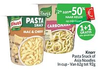 Knorr pasta snack of asia noodles-Knorr