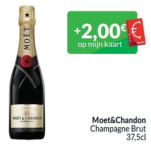 Promoties Moet+chandon champagne brut - Champagne - Geldig van 01/09/2024 tot 30/09/2024 bij Intermarche