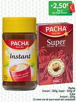 Promoties Pacha instant - super of caro instant - Pacha - Geldig van 01/09/2024 tot 30/09/2024 bij Intermarche