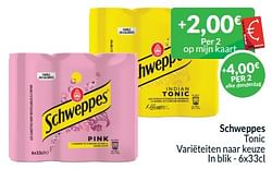 Schweppes tonic