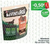 Promoties Adventuros hondensnacks rijk aan bizon - Purina - Geldig van 01/09/2024 tot 30/09/2024 bij Intermarche