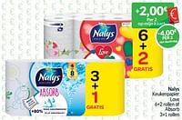 Nalys keukenpapier love 6+2 rollen of absorb-Nalys