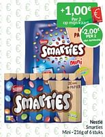 Promoties Nestlé smarties - Nestlé - Geldig van 01/09/2024 tot 30/09/2024 bij Intermarche