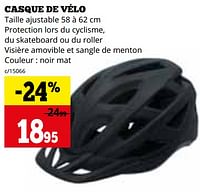 Promotions Casque de vélo - Produit maison - Dema - Valide de 02/09/2024 à 29/09/2024 chez Dema