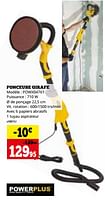 Promotions Powerplus ponceuse girafe powx04761 - Powerplus - Valide de 02/09/2024 à 29/09/2024 chez Dema