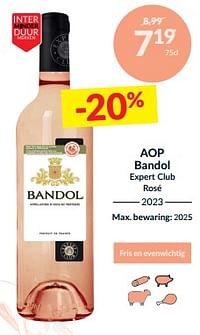 Aop bandol expert club rosé-Rosé wijnen