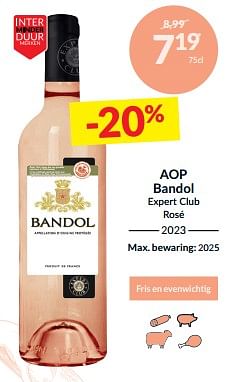 Aop bandol expert club rosé