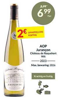 Aop jurançon château de roquehort wit-Witte wijnen