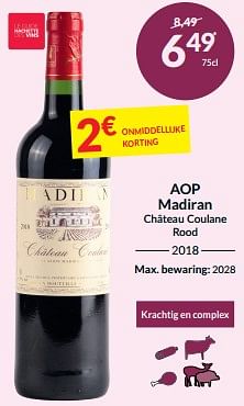 Aop madiran château coulane rood