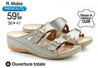 Promotions Mules - Piedical - Valide de 26/08/2024 à 15/12/2024 chez Damart