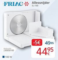 Friac allessnijder sl-100-Friac