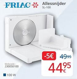 Friac allessnijder sl-100