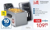 Fritel frituurpan turbo sf 4571-Fritel